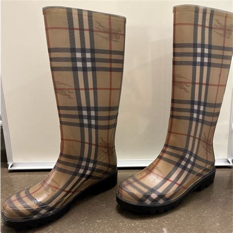 white stuff on burberry rain boots|Burberry rain boots for women's.